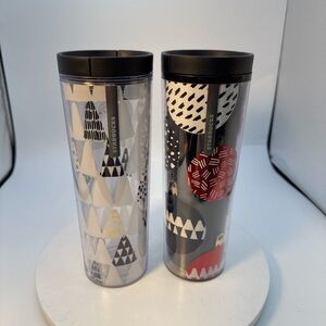 Starbucks. 2013 Christmas Patterned Tumblers